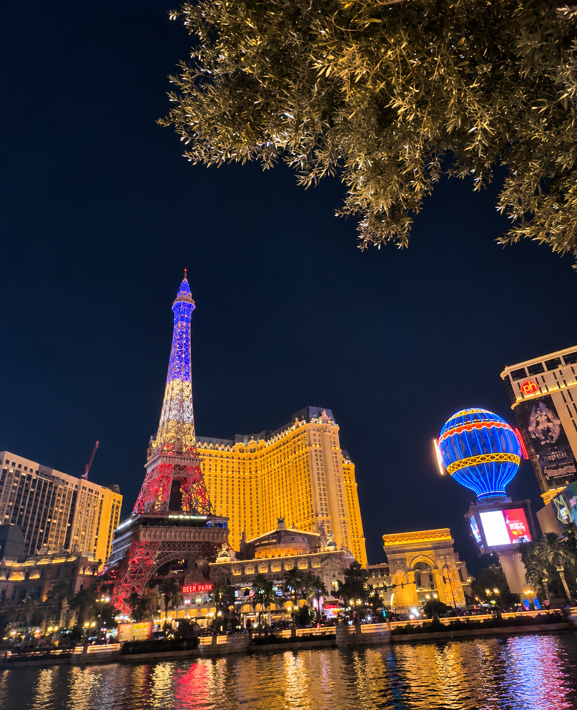 Las Vegas Strip und Bellagio